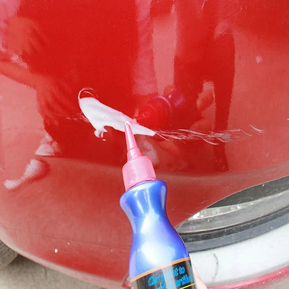 Car Polish with Foam Buffer Pad for Scratch and Swirl Removal, 100g