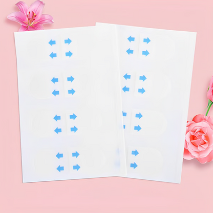 Transparent Skin Lifting Tape with Instant Wrinkle Smoothing, 40 Pieces