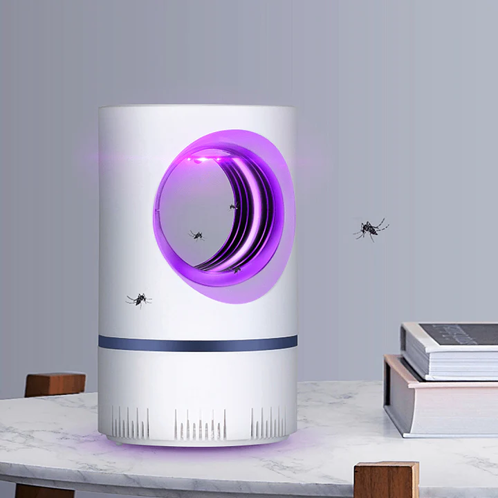 Mosquito Trap with Soft LED and Near-Silent Fan, USB Powered for Indoor Use