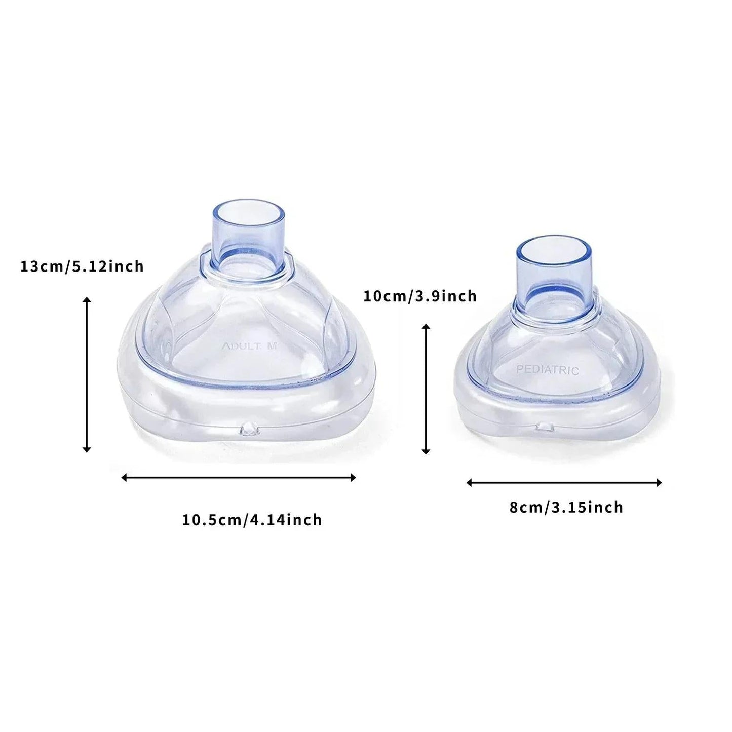 Airway Obstruction Removal Tool with Spring Loaded Plunger and Airtight Mask Seal
