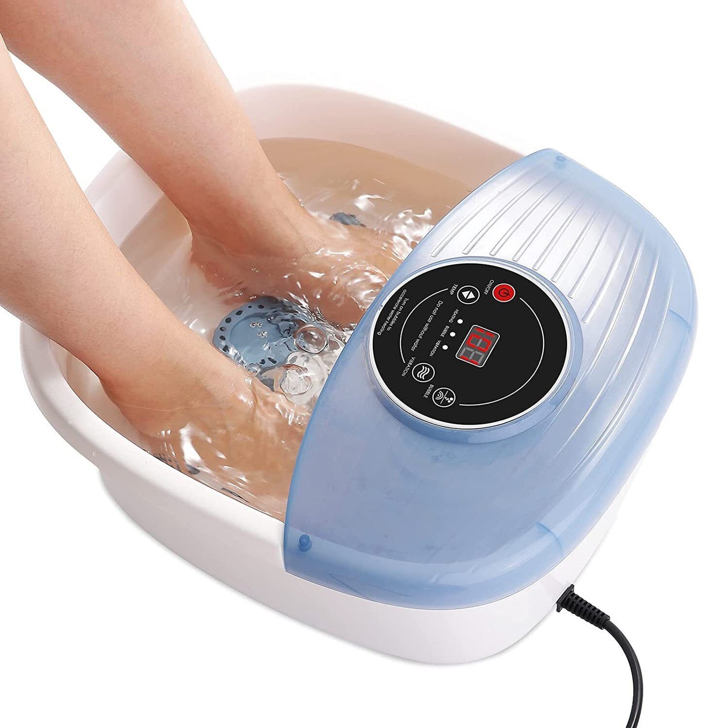 Foot Bath with Bubble Massage and Temperature Control