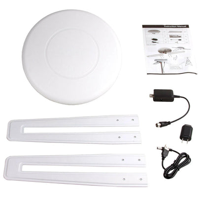 Digital HDTV Antenna with 360 Degree Reception and 40ft Cable, UHF VHF Signals