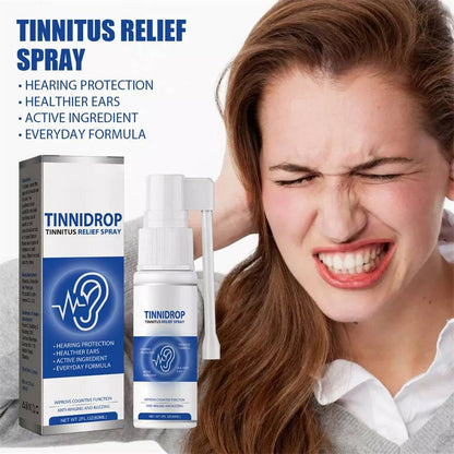 Botanical Ear Drops with Ginkgo Biloba and Mullein for Tinnitus Sound, 2 Pack