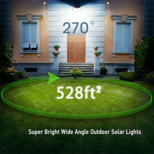 Solar Motion Sensor Light with 800 Lumens and Three Operating Modes